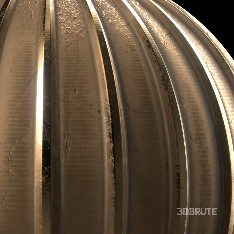 D251 Metal Roofing – Pbr 4k Seamless Image 1
