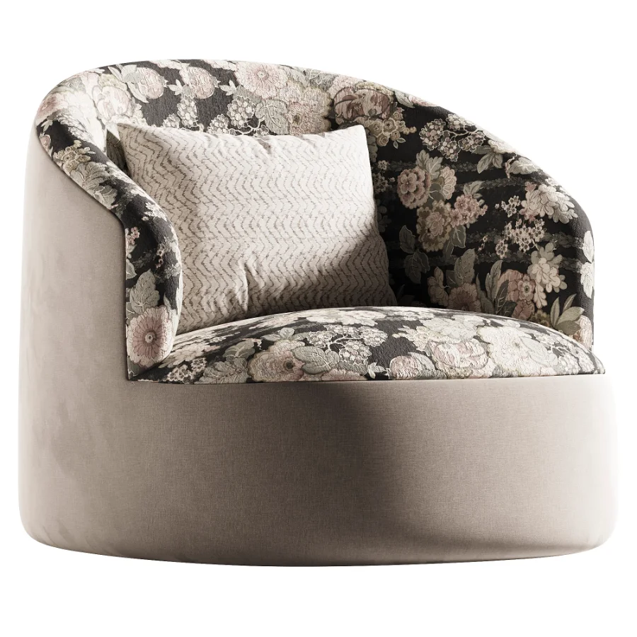 EDITH BICOLOR ARMCHAIR Image 3