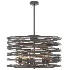Walnut Metal Cage Design Light - Thumbnail 1