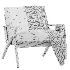 Cavett Wood Frame Armchair by Crate Barrel - Thumbnail 7