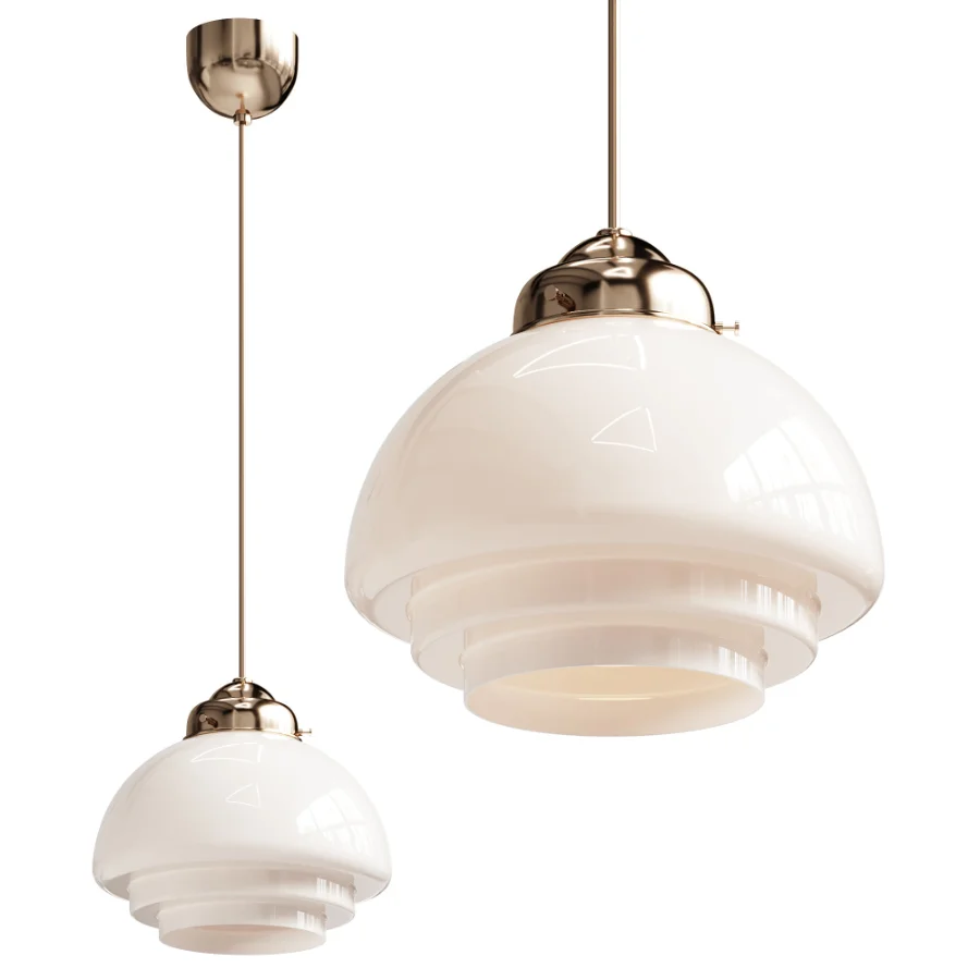 Classic Art deco Pendant Light Image 1