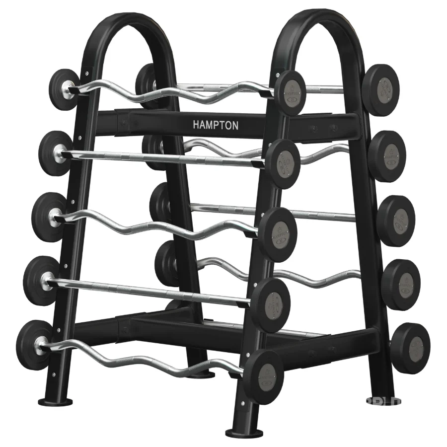Fixed Barbell Pro Style Urethane PACK Image 1