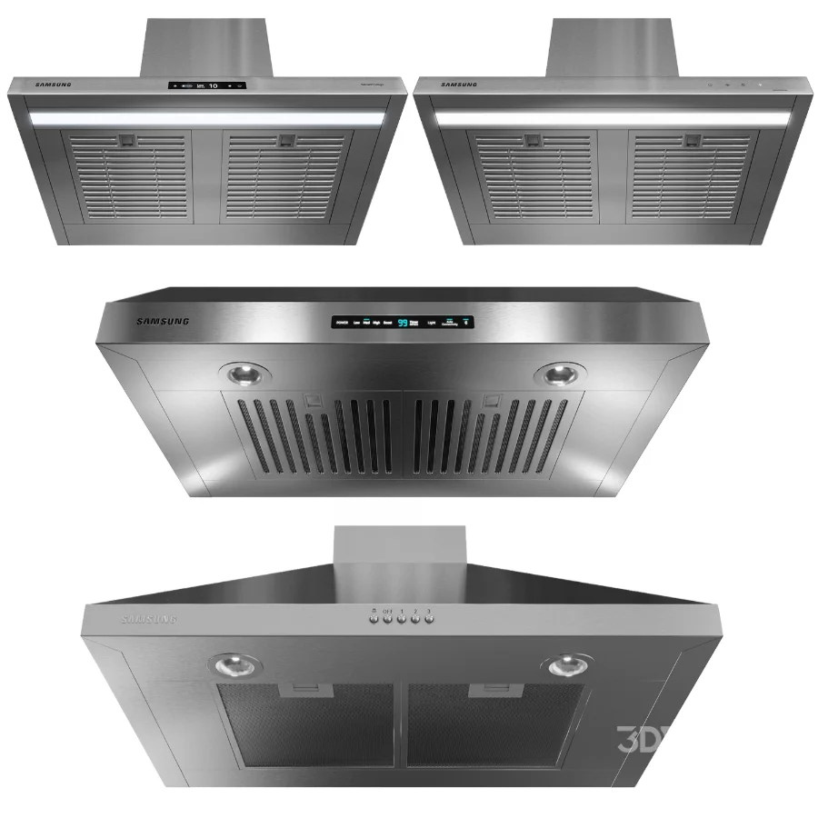 Samsung Kitchen Appliances Set 03-Hood Image 1