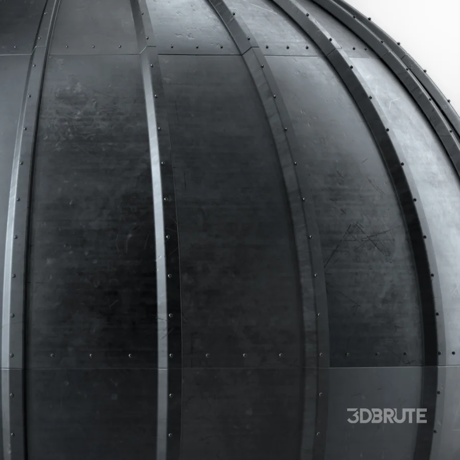 D248 Metal Roofing – Pbr 4k Seamless Image 3