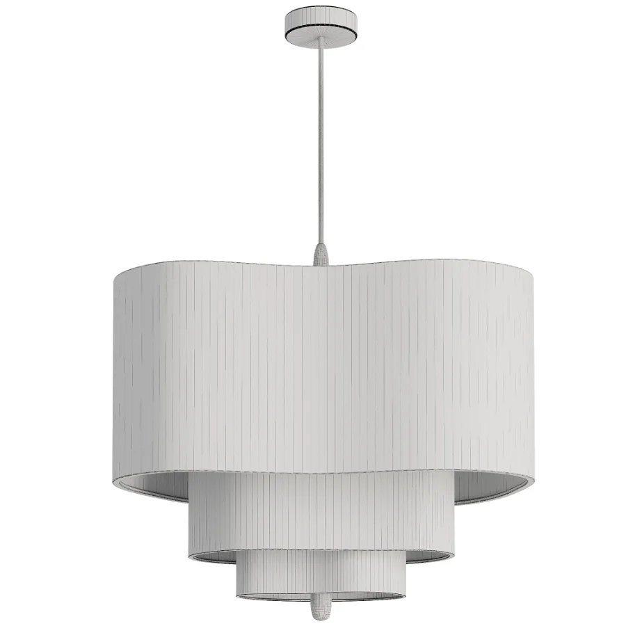 Afralia Fabric Pendant Lamp Image 4