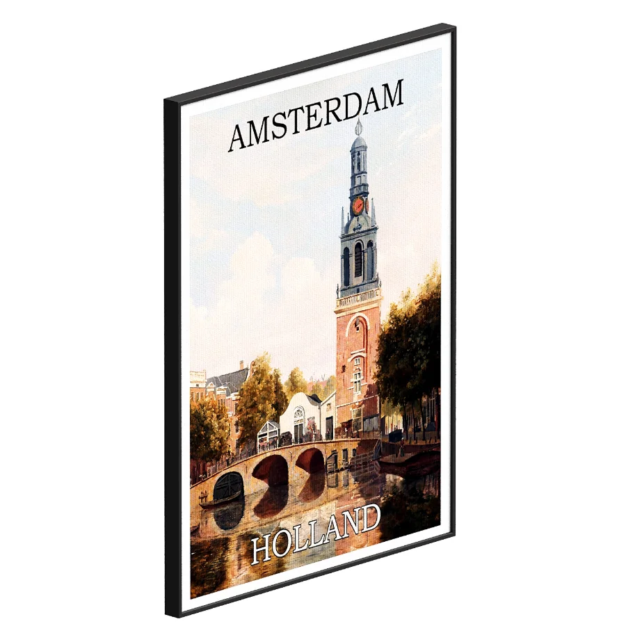Amsterdam Holland Picture Frame Image 2