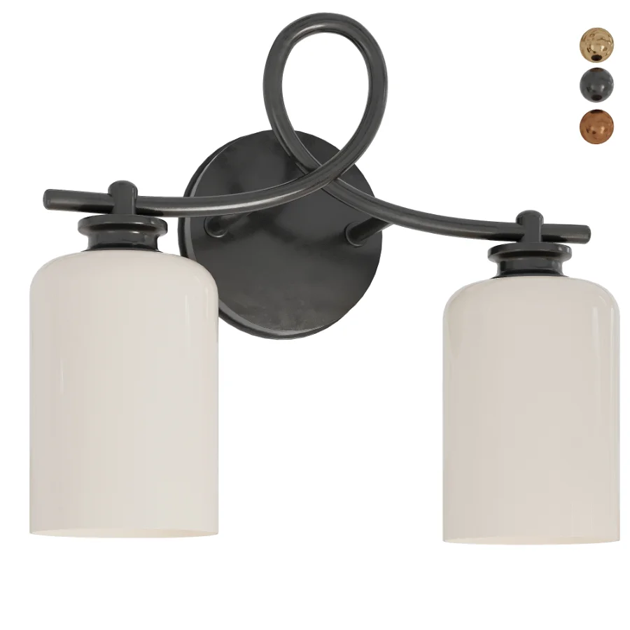 Looped Arm Vanity Light Image 6