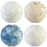 Stone 142 (Caribbean Sky, Mystery, Tuscany Oro, Travertine) - Thumbnail 1