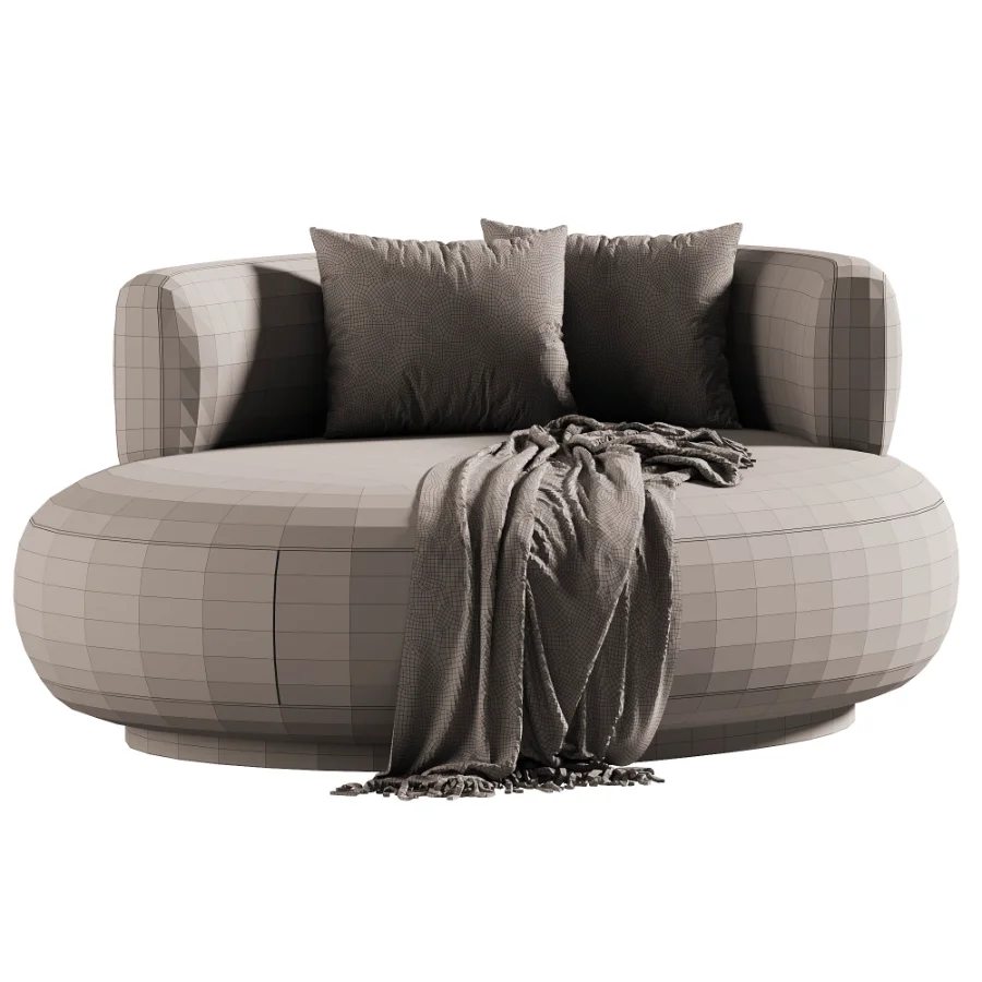 Bezier Armchair Image 1