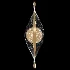 Bract Gold acrylic lamp - Thumbnail 3