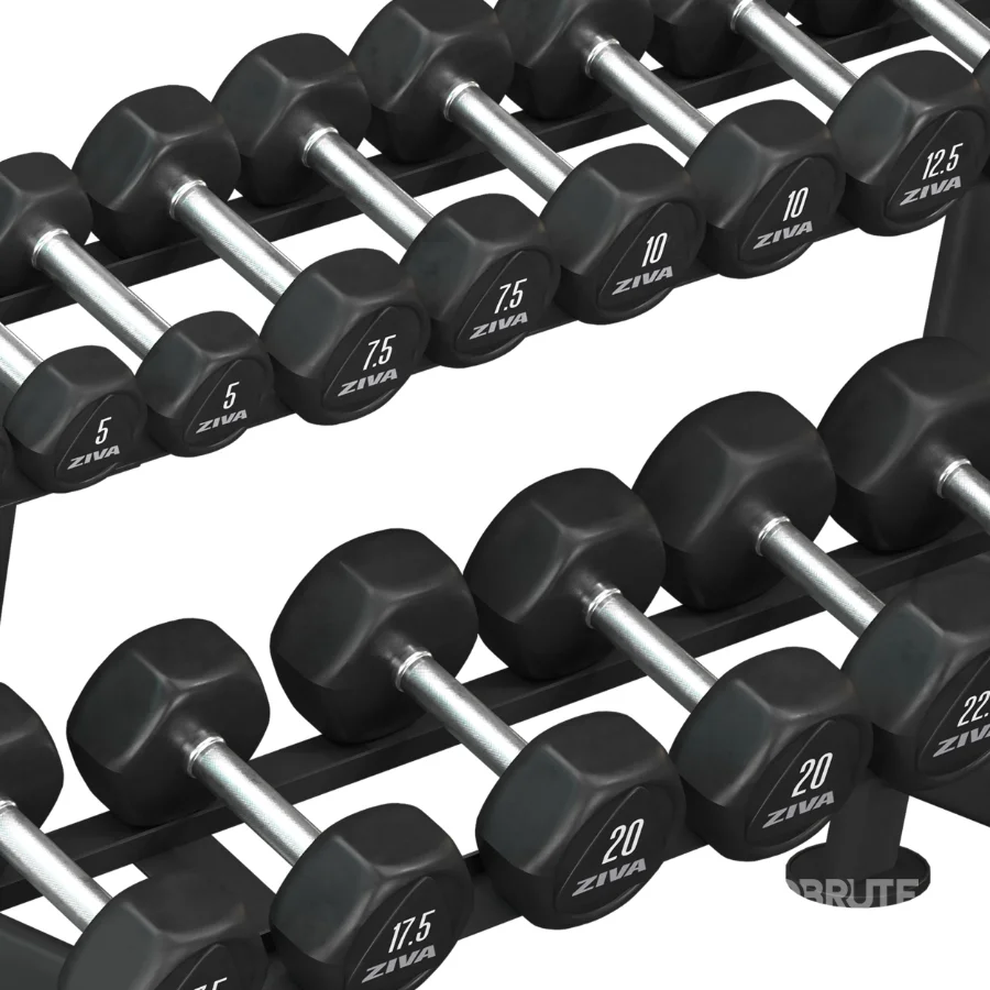 Hexagonal dumbbell rack Image 3