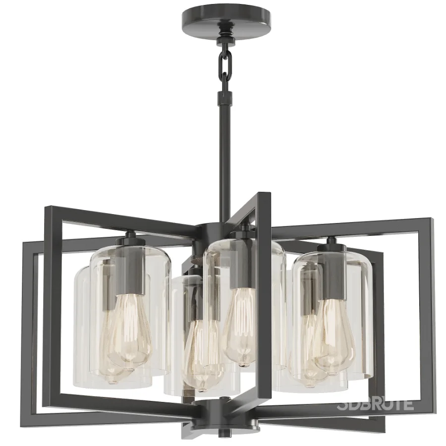 Geometric Hanging Light Image 1