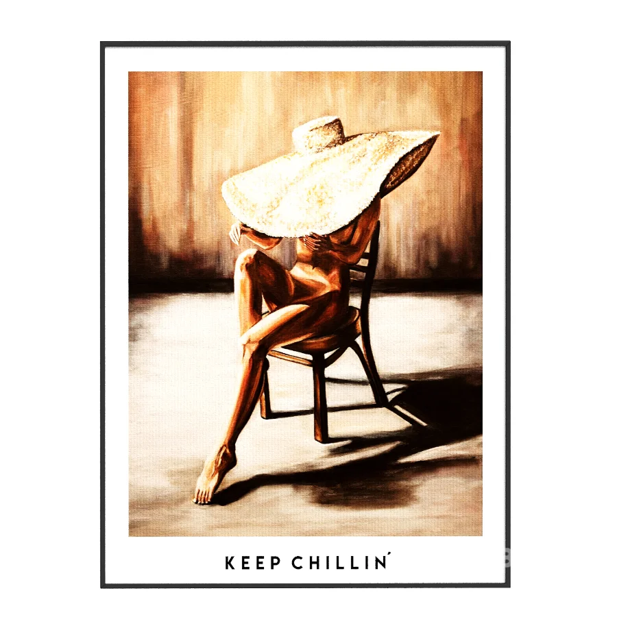 Sofia Larsson Keep Chillin Print Image 1