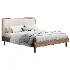 Miles Wood Upholstered Bed By Westelm - Thumbnail 1