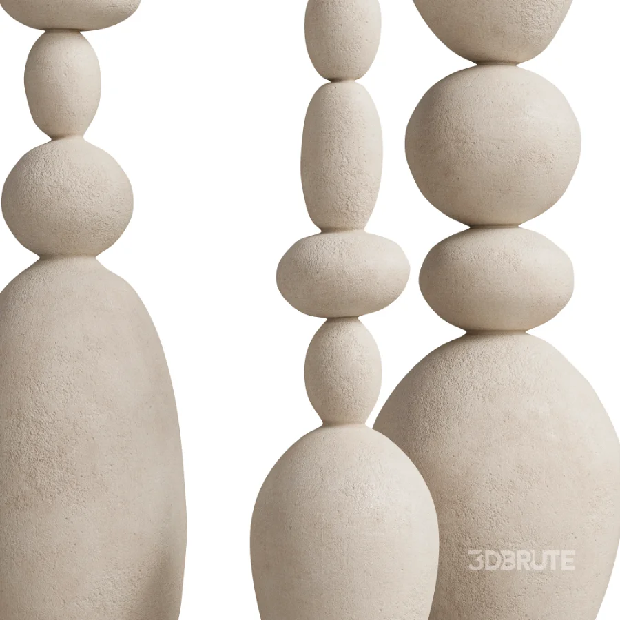 Floor Sculpture Set Image 4
