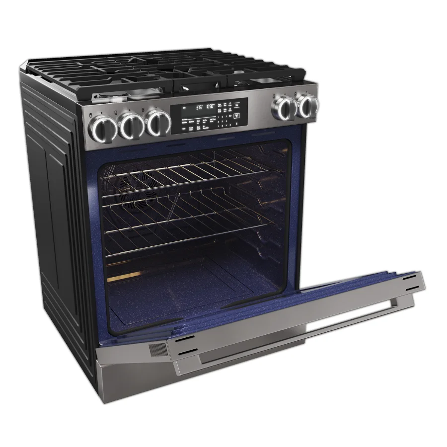Samsung Cooker Bespoke Slide-In Gas Range Image 3