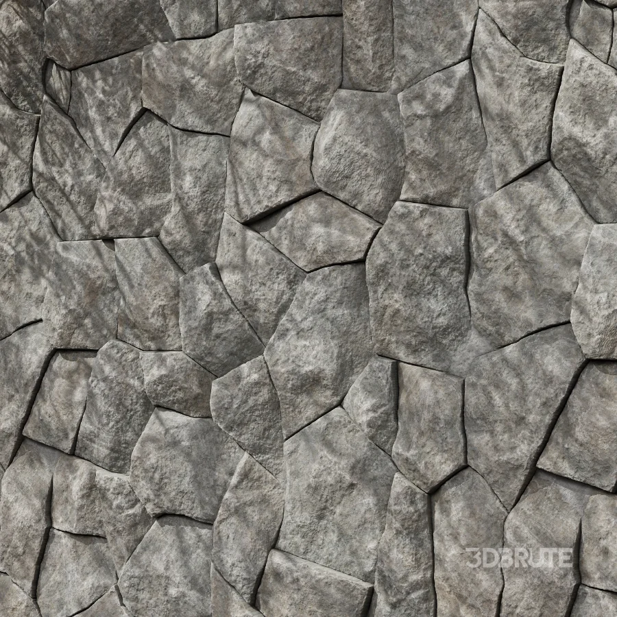 Stone Wall 37 (Seamless) Image 3