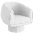 Cozy Wave Swivel Armchair - Thumbnail 1