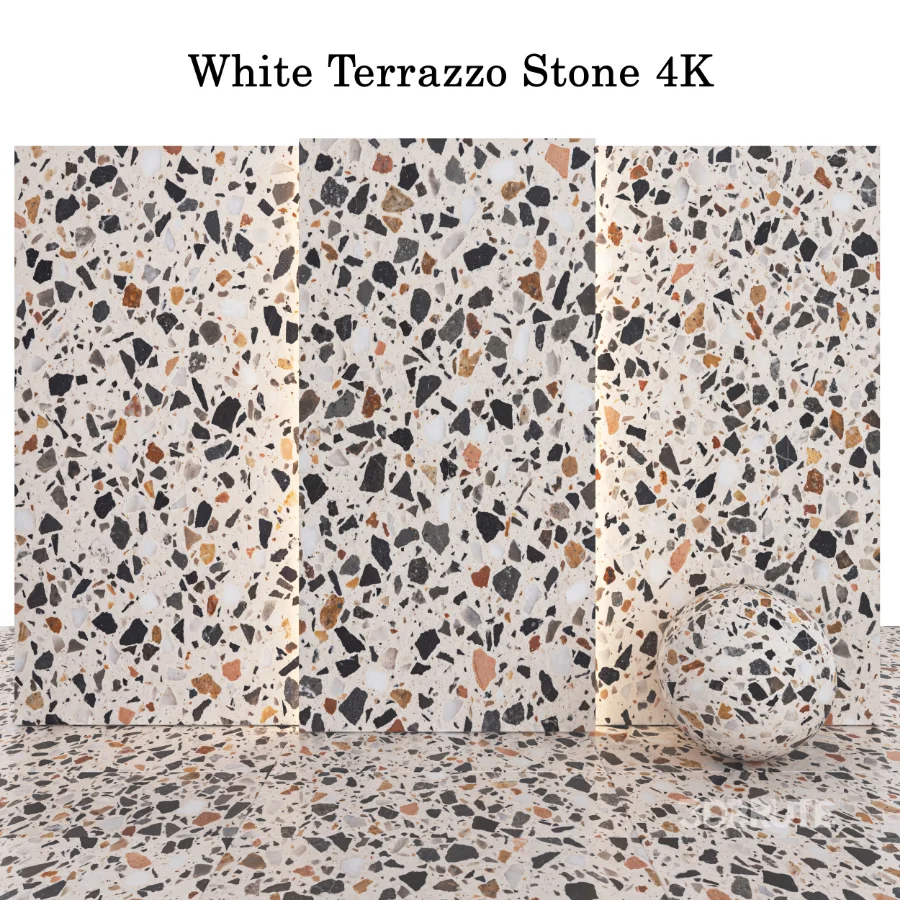 Stone 149 (Calacatta, Terrazzo, MoonLight, Travertine) Image 5