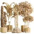 AV Indoor Plants Set 512 Olive Orange Tree Banana Cactus Echinocactus Yucca - Thumbnail 7