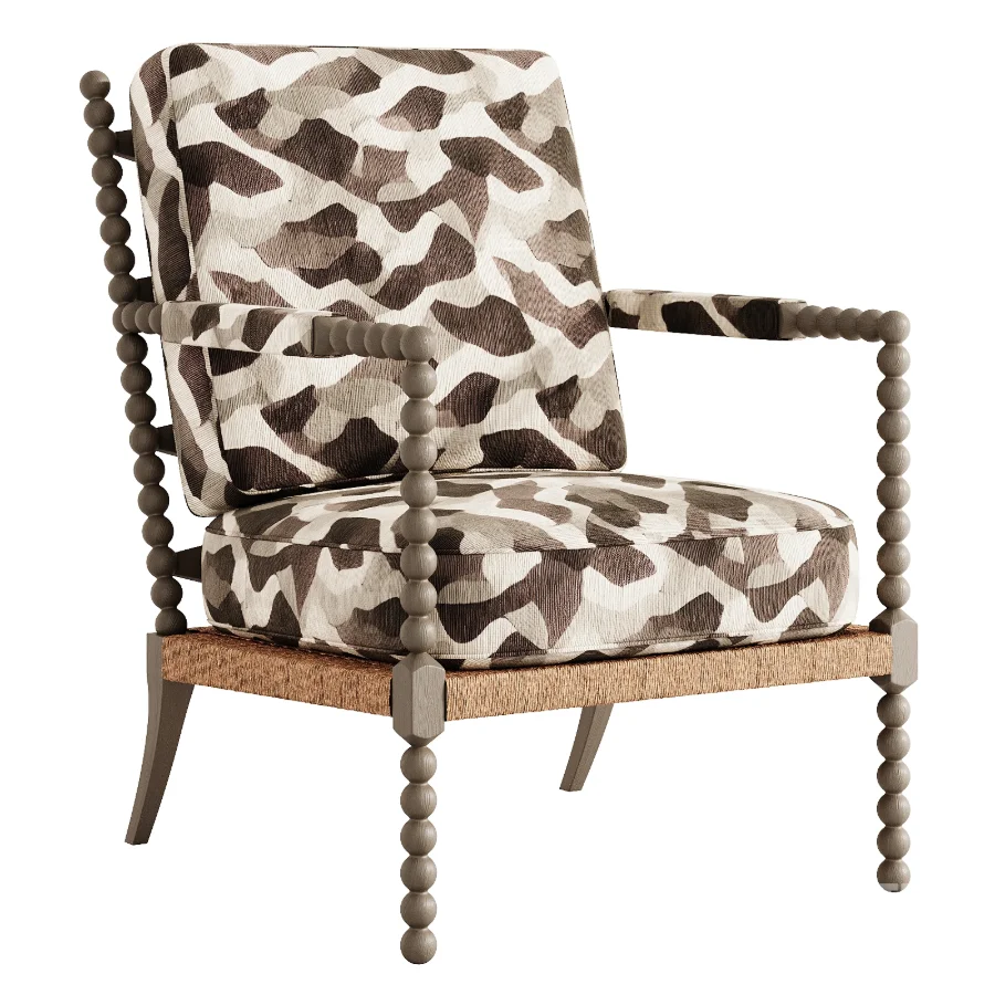 Jenny Lind Wood Accent Chair Image 5