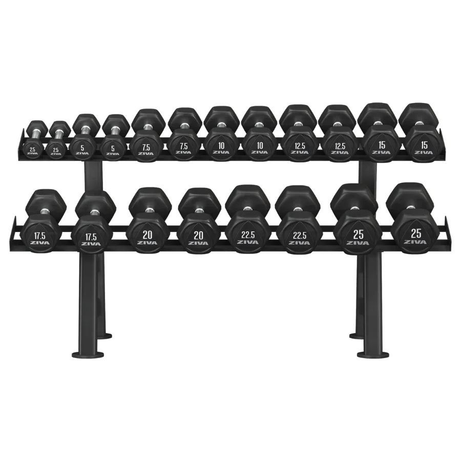 Hexagonal dumbbell rack Image 4