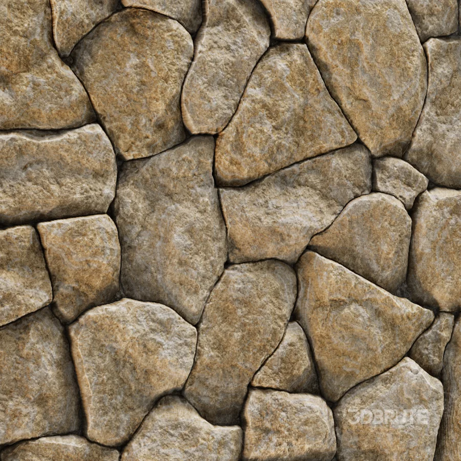 Stone Wall 34 (Seamless) Image 3