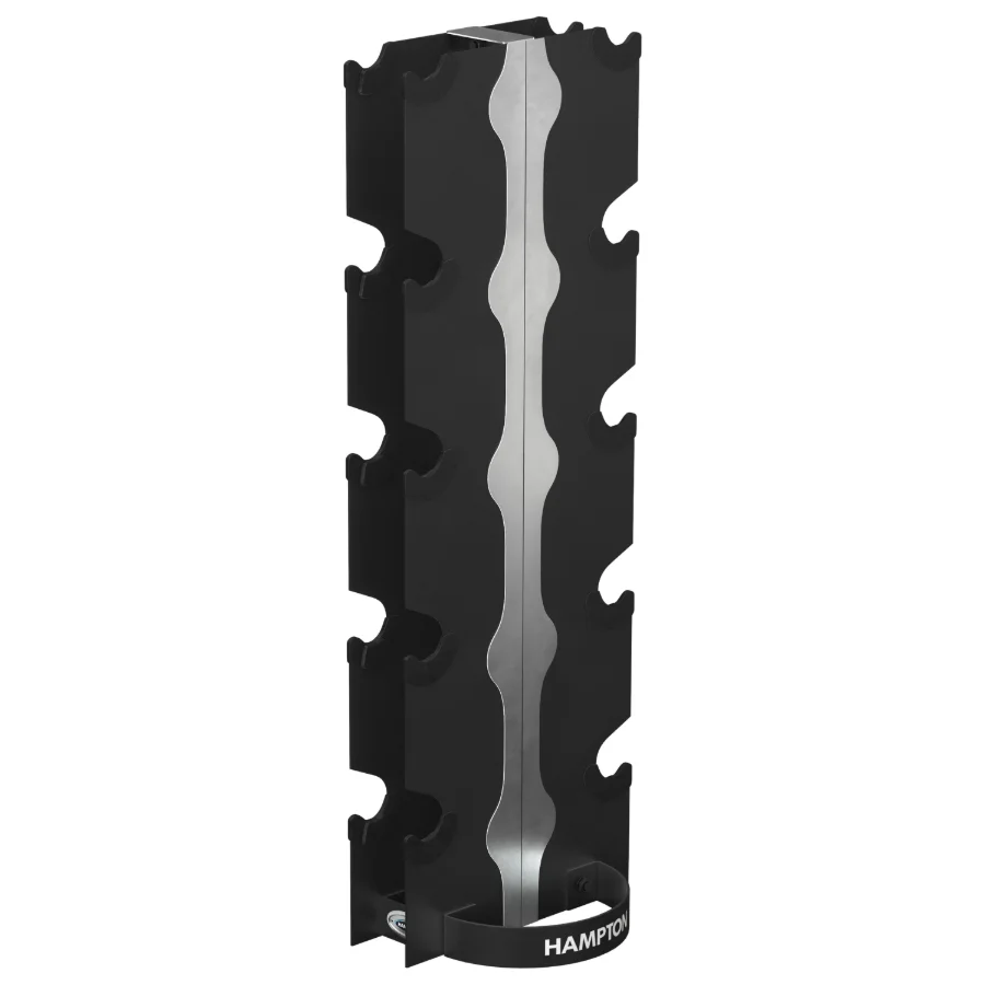 GEL GRIP Urethane Dumbbells Black Image 2