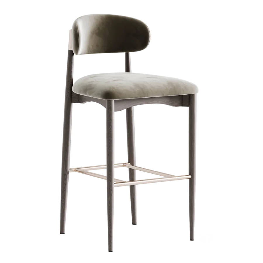 Bradley Bar Stool Natural Oak Image 4