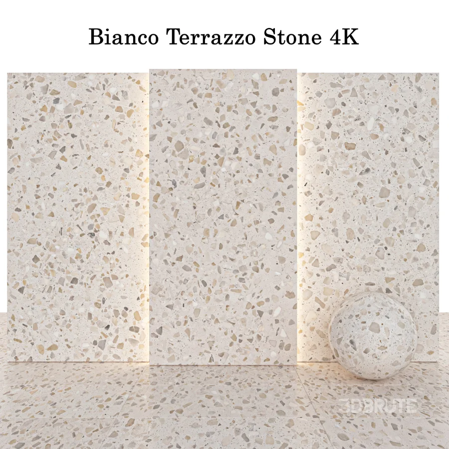 Stone 154 (Terrazzo, Azul Macaubas, Gray Marble, Onyx) Image 5