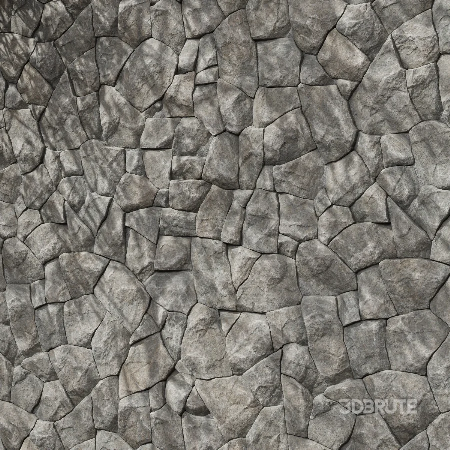 Stone Wall 35 (Seamless) Image 3
