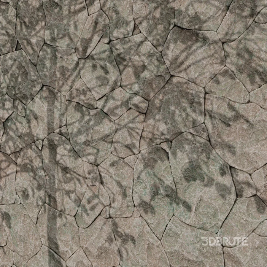 Stone Wall 51-01 (Seamless) Image 4