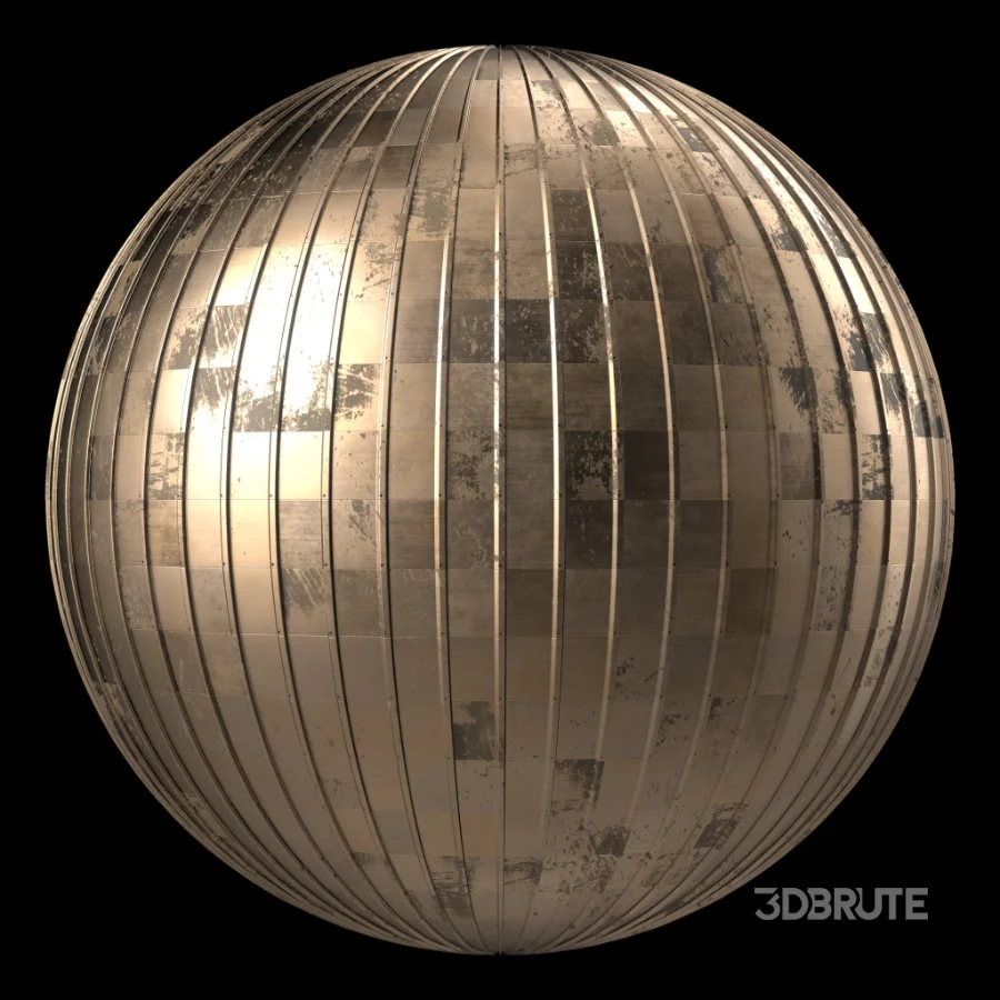 D249 Metal Roofing – Pbr 4k Seamless Image 6
