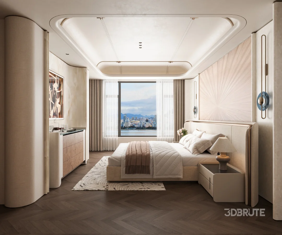 Modern bedroom Image 1