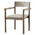Capri Dining Arm Chair Stackable - Thumbnail 2