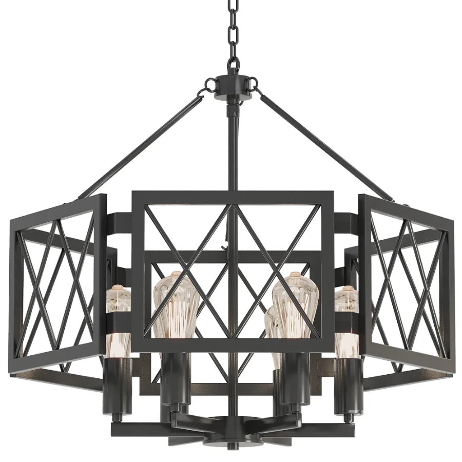 Farmhouse Chandelier Image 3