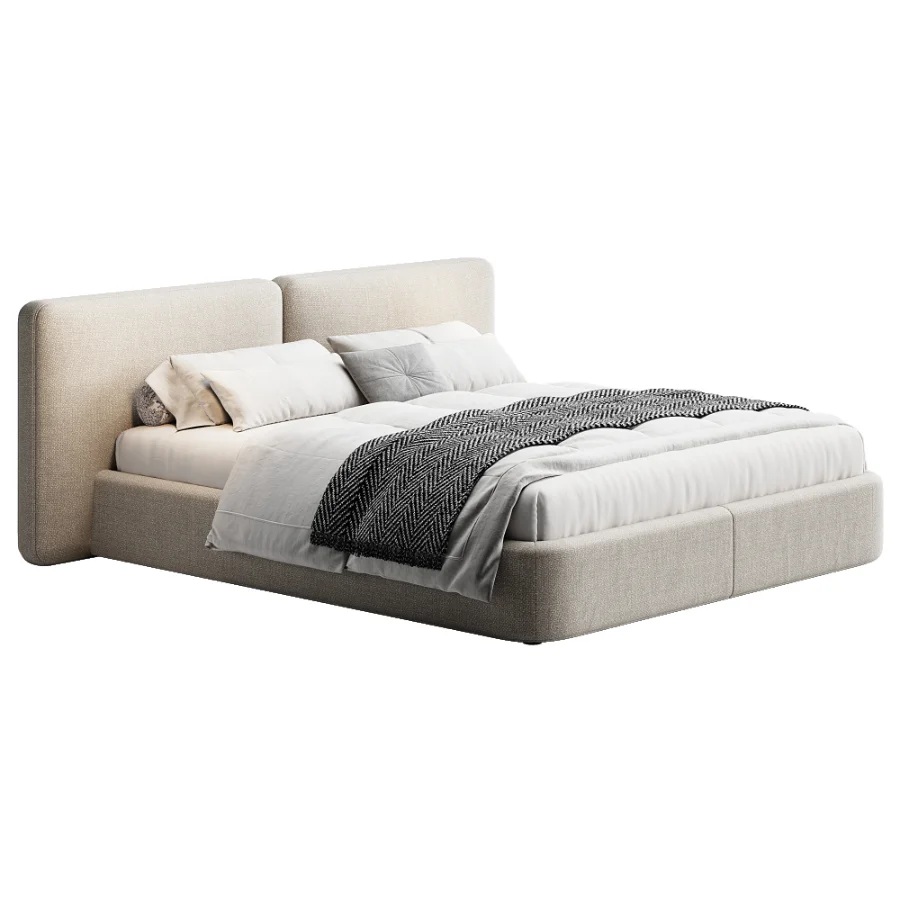 Tadao Double Bed By lavsit Image 1