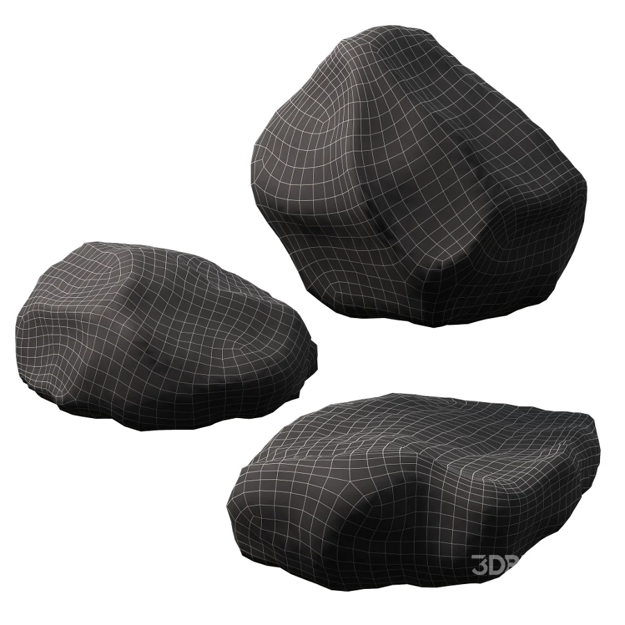 Low Poly Rocks 17 Image 1
