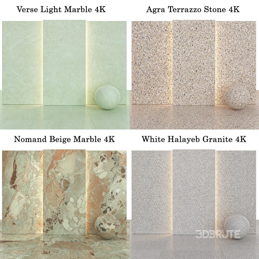 Stone 139 (Agra Terrazzo, Nomand, Granite, Verse) Image 6