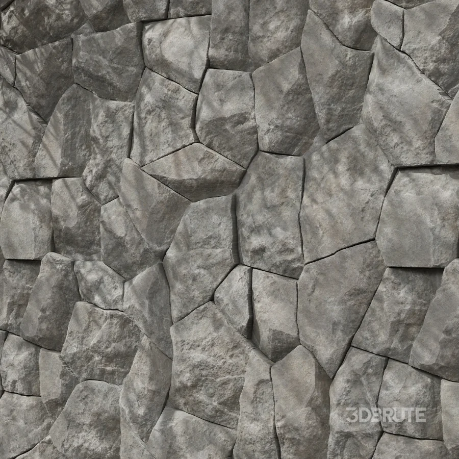 Stone Wall 38 (Seamless) Image 5
