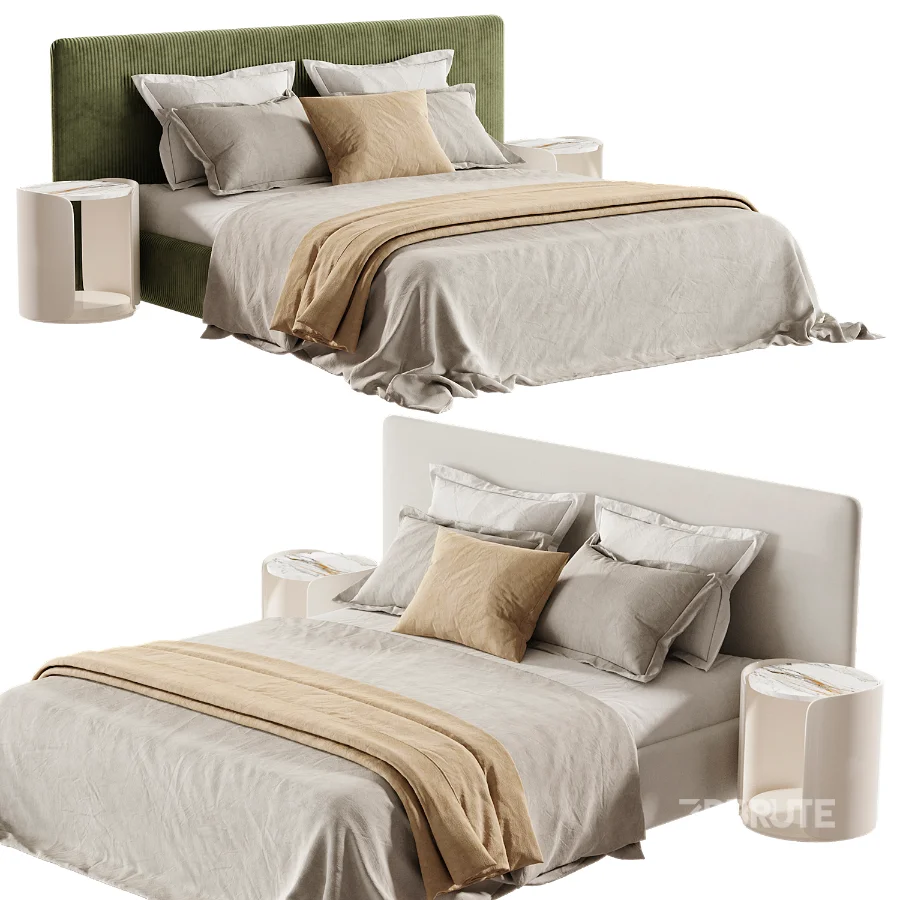 Modern Double Bed 11 Image 2
