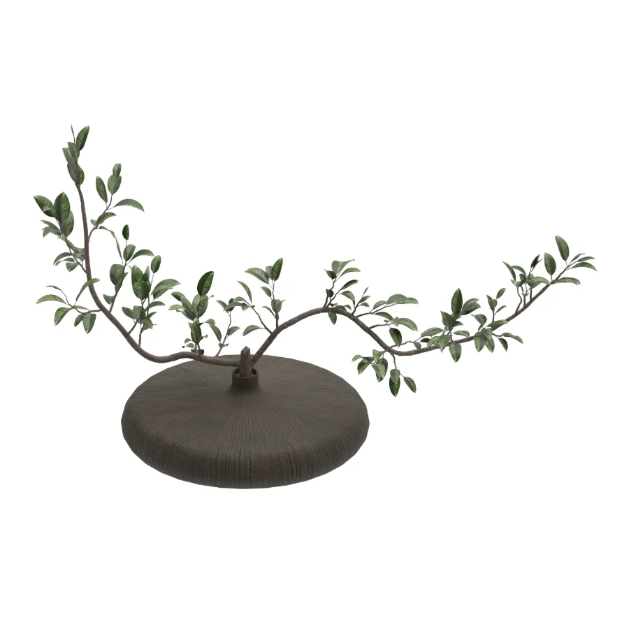 bouquet of plant decor-set001 Image 1