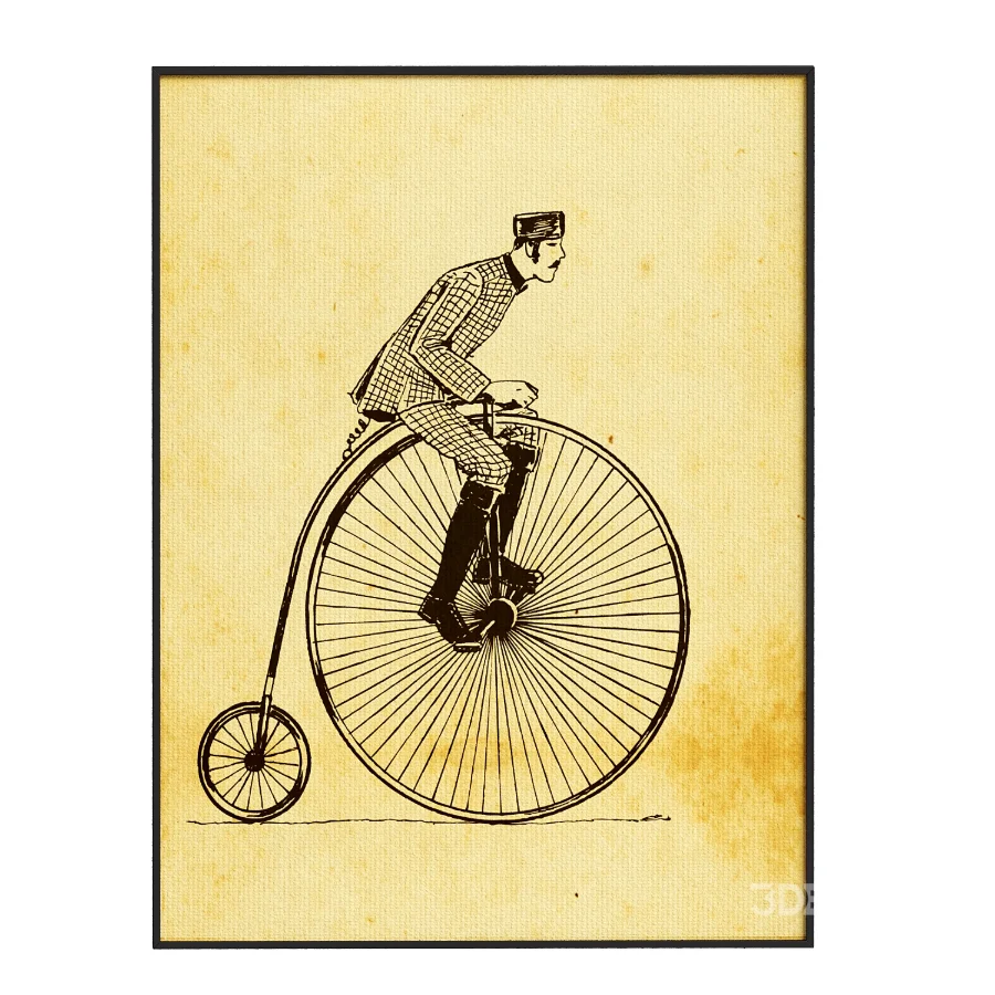 Bicycles Vintage Image 3