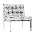 Armchair De Sede KT 221 in black upholstery by Kurt Thut - Thumbnail 1