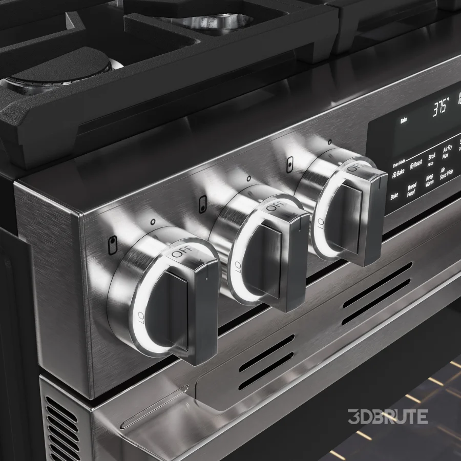 Samsung Cooker Bespoke Slide-In Gas Range Image 4