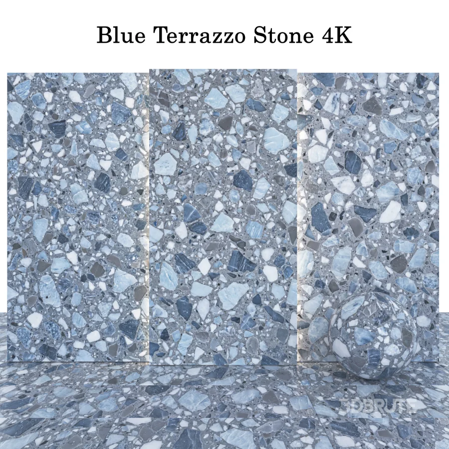 Stone 148 (Palladiana Carrara, Terrazzo, Luxury Marble) Image 5