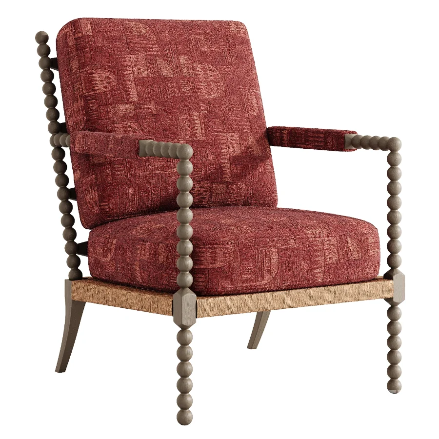 Jenny Lind Wood Accent Chair Image 3