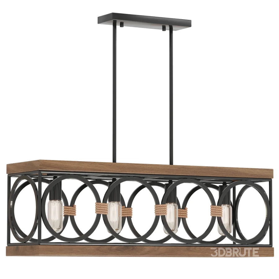Rectangular Hanging Light Image 1