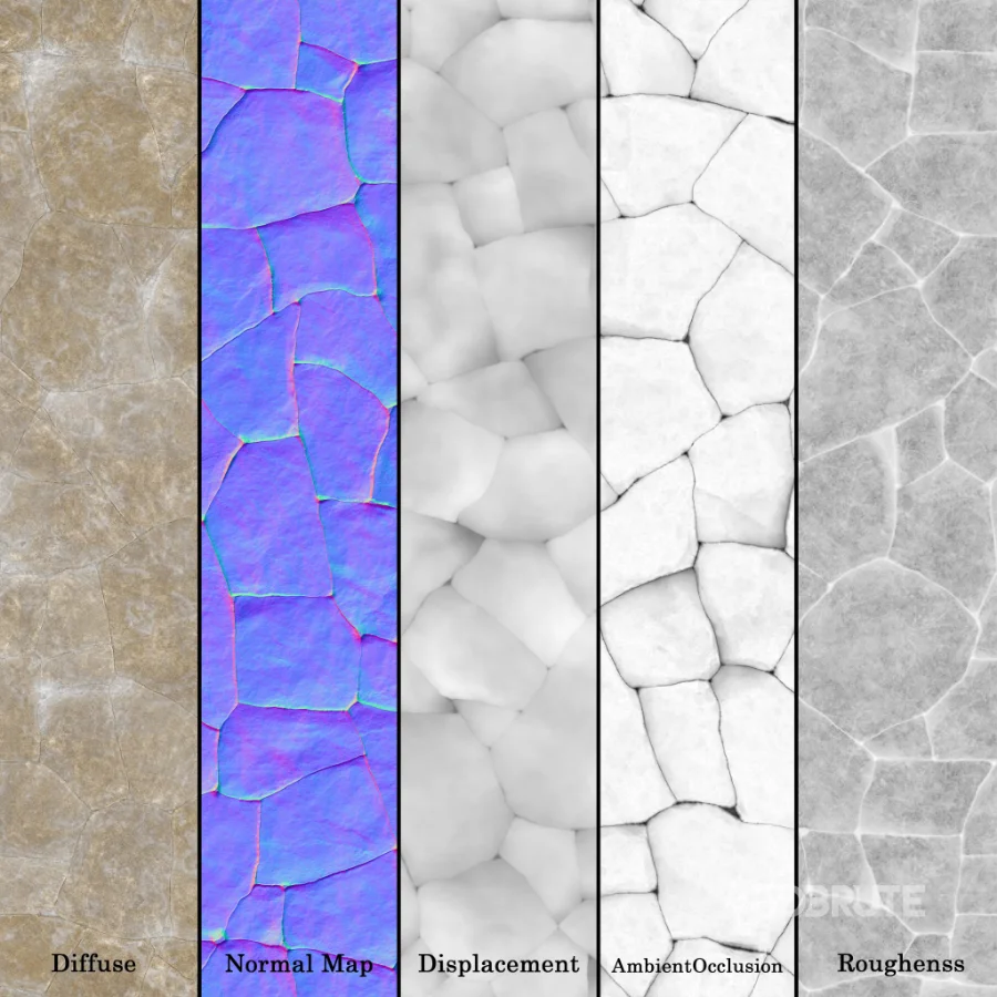 Stone Wall 36 (Seamless) Image 7