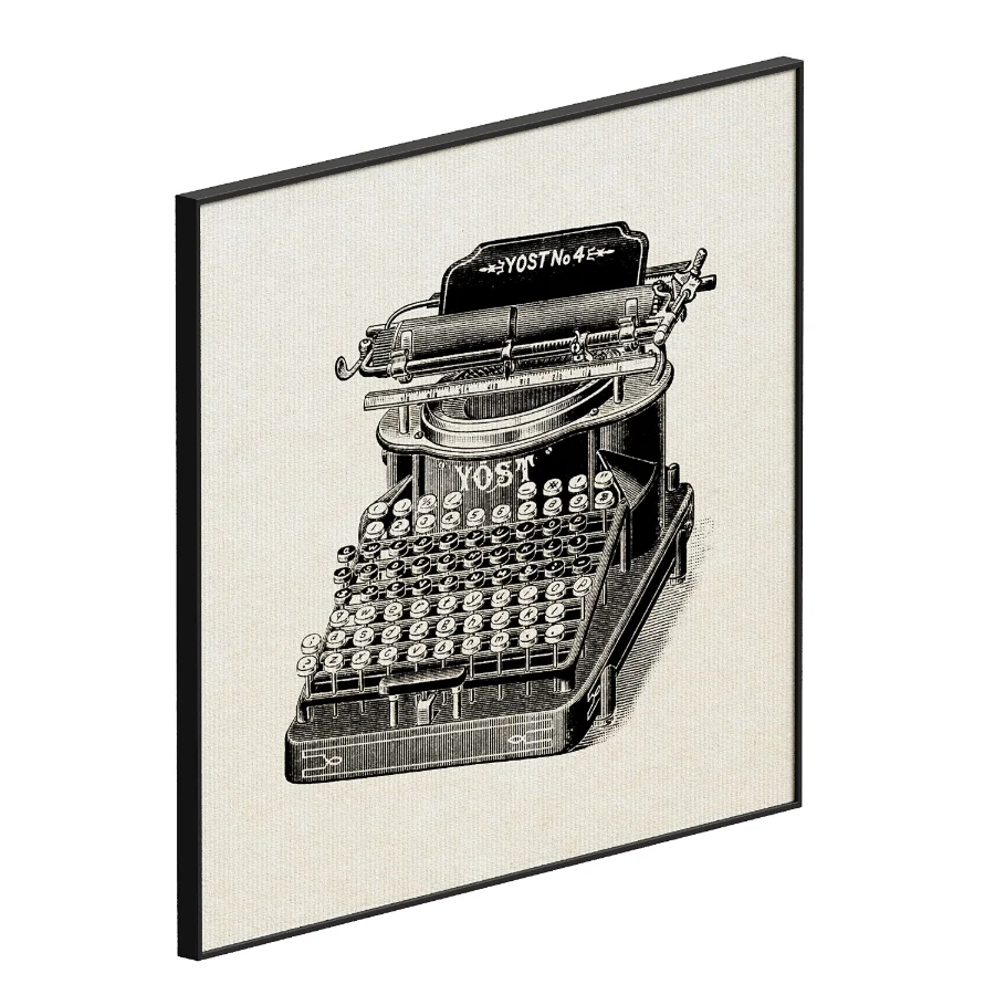 Vintage Old Typewriter Image 1
